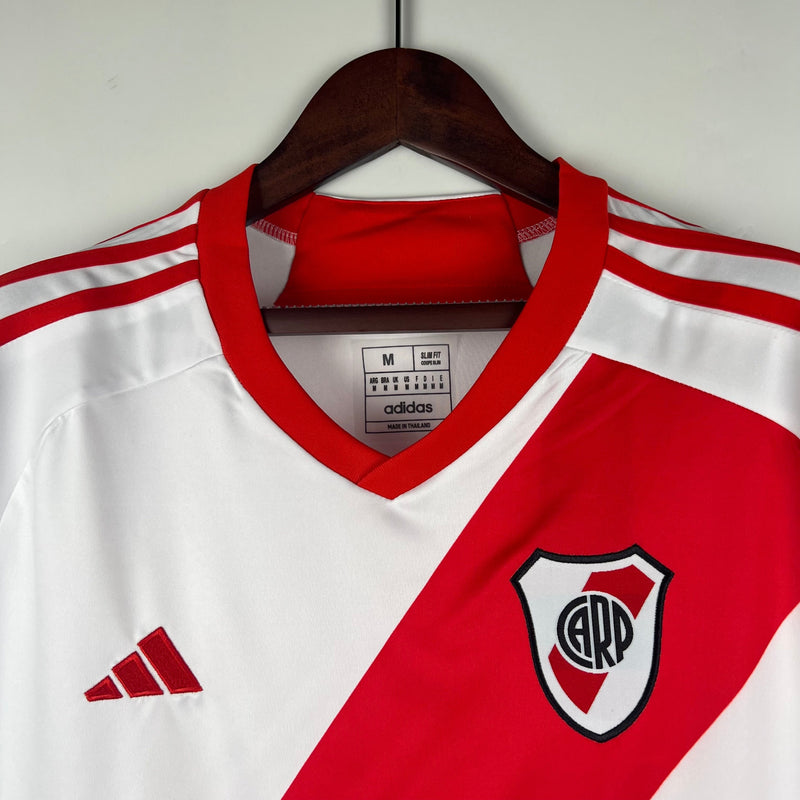 Camisa River Plate I 23/24 Adidas - Branca