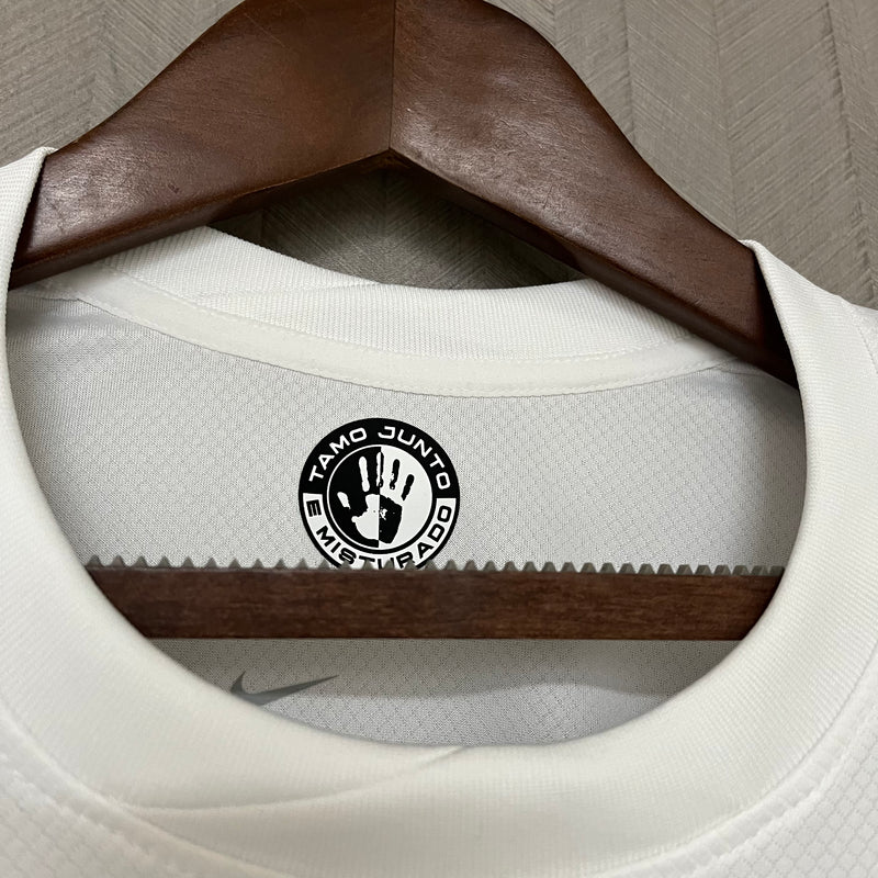 Camisa Corinthians Home 24/25 s/n° Torcedor Nike Masculino - Branca