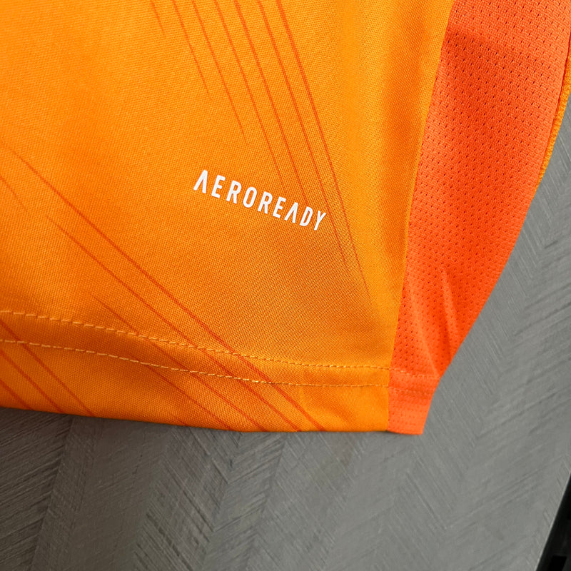 Camisa Real Madrid Away 24/25 s/n° Torcedor Adidas Masculino - Laranja