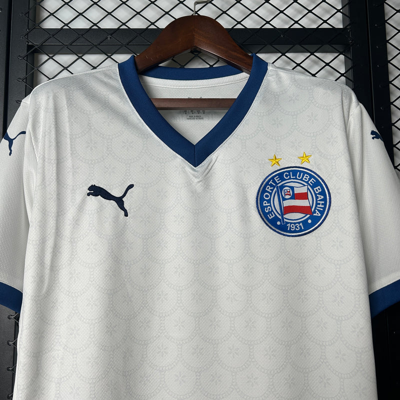 Camisa Bahia Home 25/26 Torcedor Puma Masculina - Branca