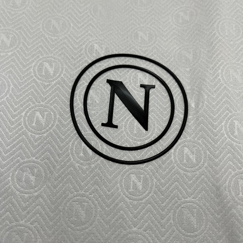 Camisa Napoli Away 24/25 Torcedor EA7 Masculina - Branca