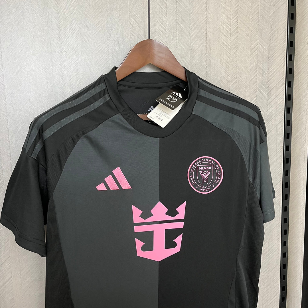 Camisa Inter Miami Away 25/26 Torcedor Adidas Masculina - Preta