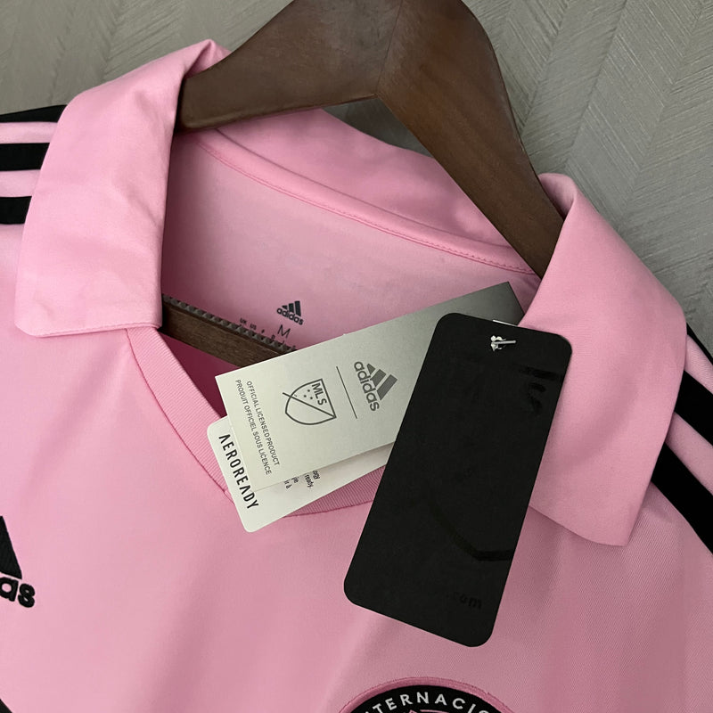 Camisa Inter Miami Home 23/24 s/n° Torcedor Adidas Masculina - Rosa
