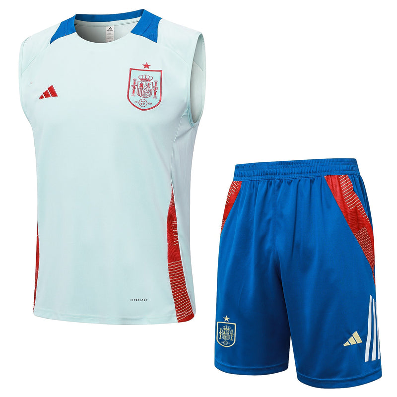 Conjunto Regata Espanha 2024/25 - Azul e Vermelha