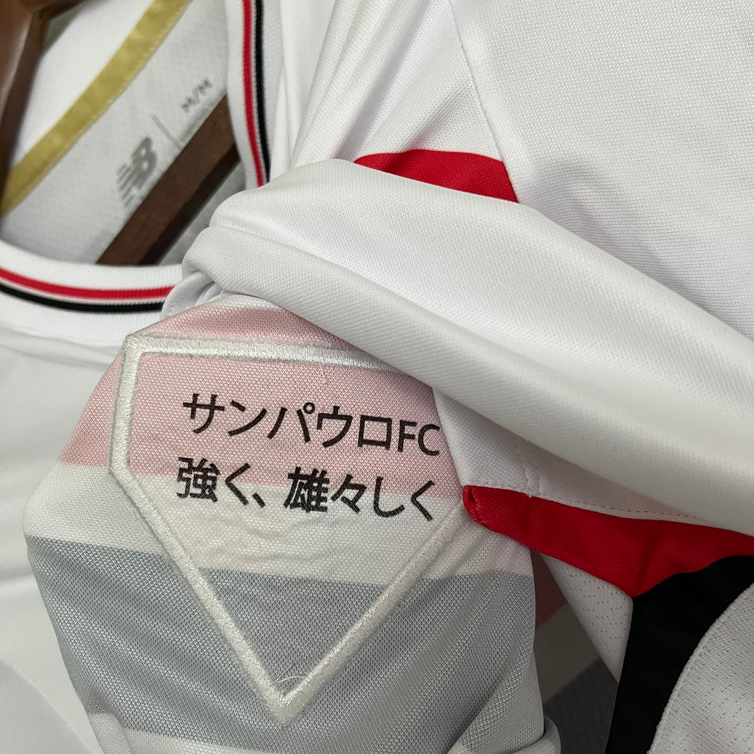 Camisa São Paulo Home 25/26 Torcedor New Balance Feminina - Branca