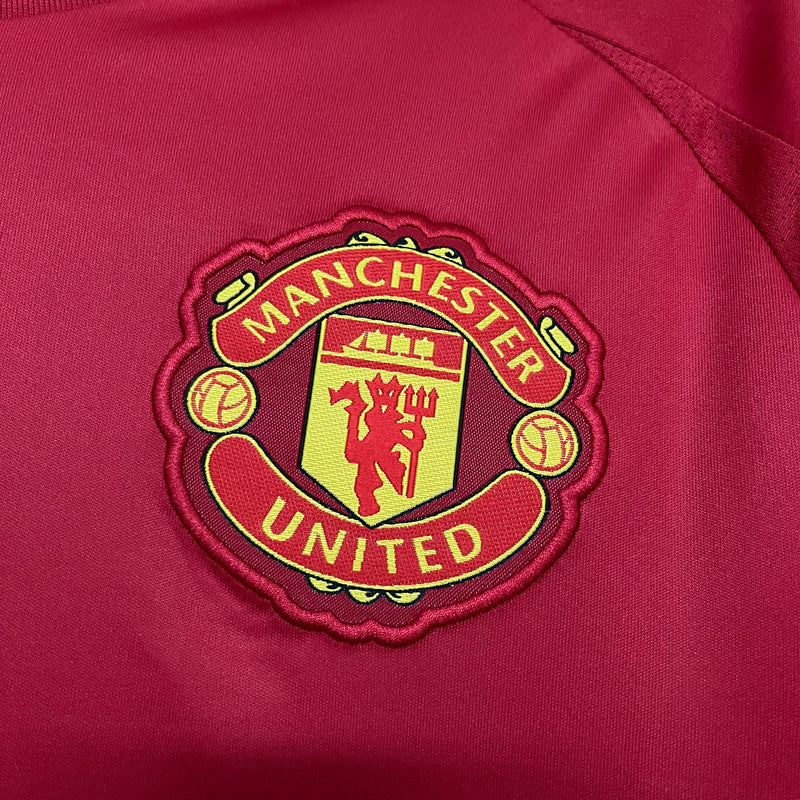 Camisa Manchester United Home 24/25 s/n° Torcedor Adidas Masculina - Vermelha