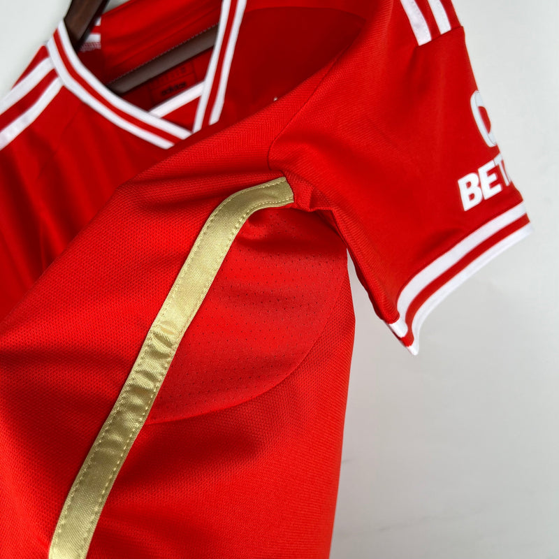 Camisa Benfica I 23/24 Adidas - Vermelho