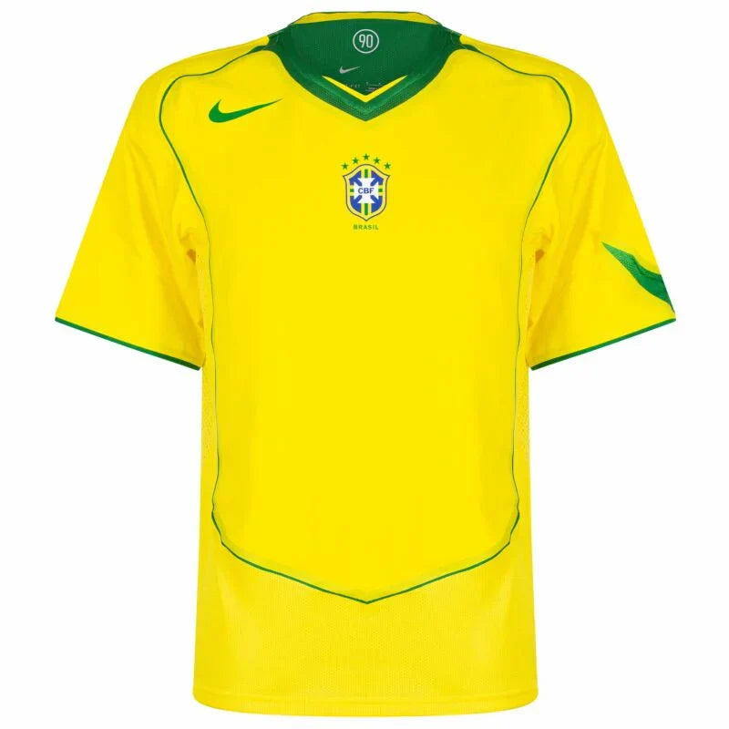 Camisa Retrô Seleção Brasil 2004 Home