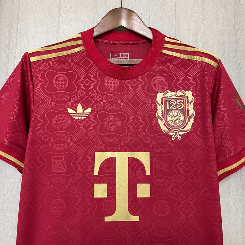 Camisa Bayern de Munique 125 Anos Torcedor Adidas Masculino - Vermelha
