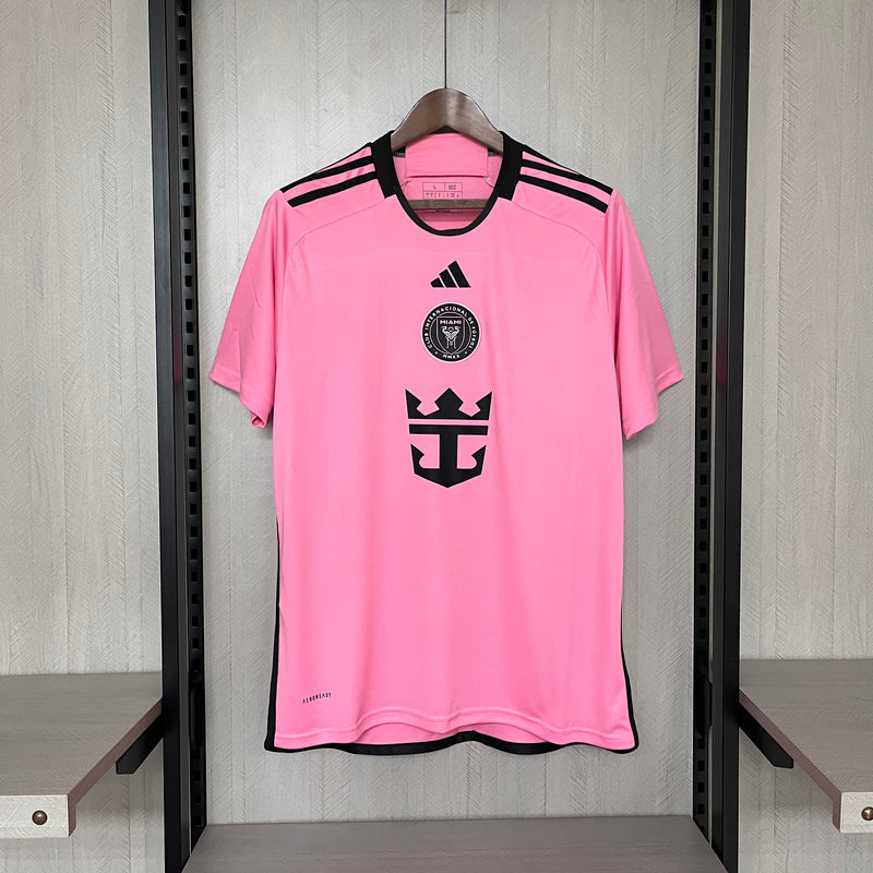 Camisa Inter Miami Home 24/25 s/n° Torcedor Adidas Masculina - Rosa