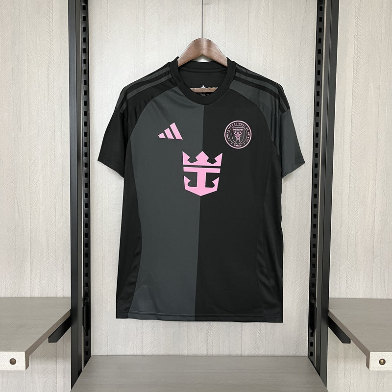Camisa Inter Miami Away 25/26 Torcedor Adidas Masculina - Preta