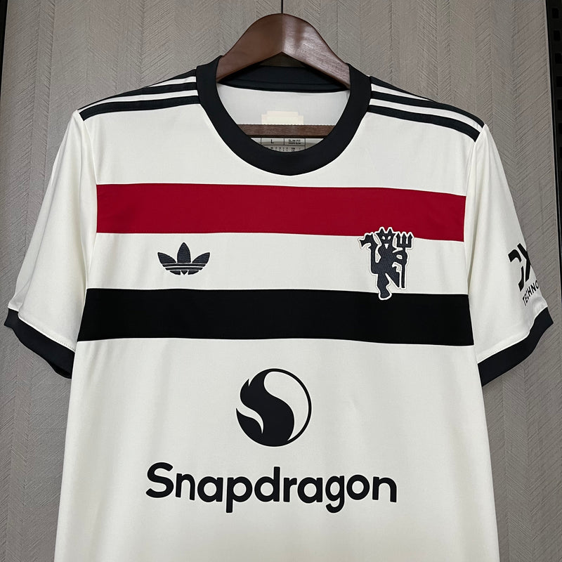 Camisa Manchester United Third 24/25 s/n° Torcedor Adidas Masculina - Branco