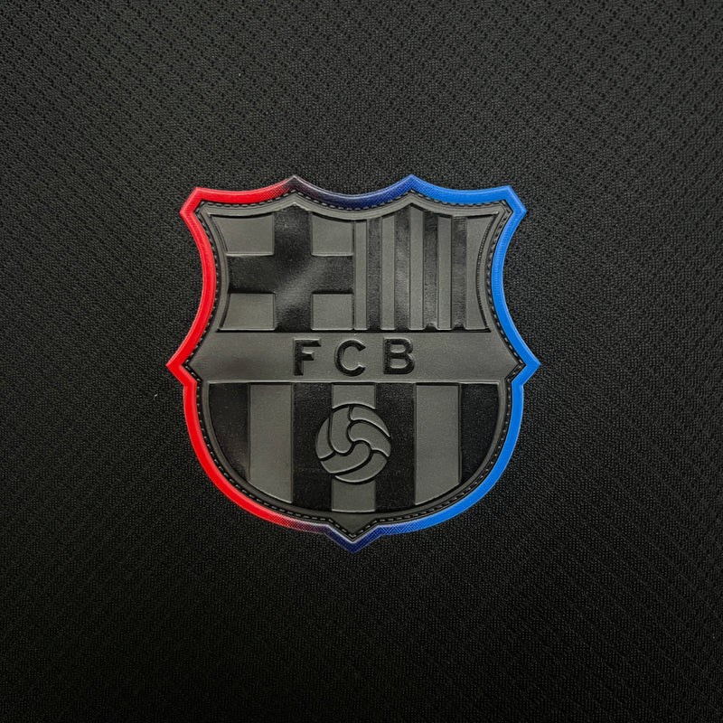 Camisa Barcelona Edição Especial Travis Scott 24/25 Torcedor Nike Masculina - Preta