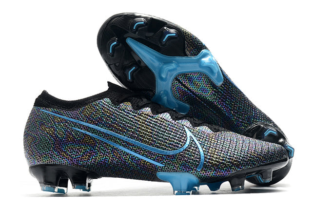 Chuteira Campo Nike Mercurial Vapor 13 Elite FG Blue/Black - Low