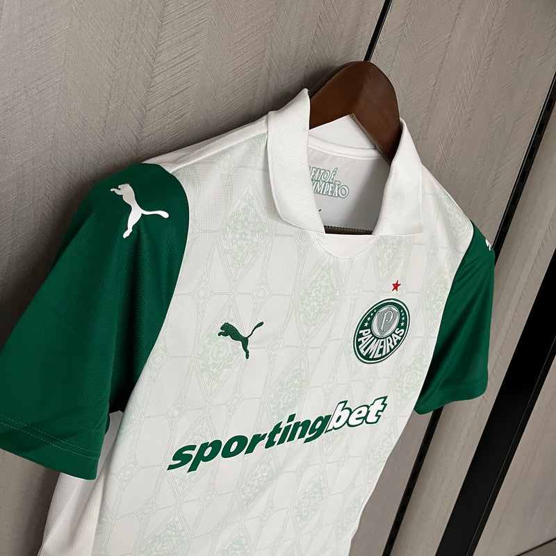 Camisa do Palmeiras Away 25/26 Torcedor Puma Feminina - Branca