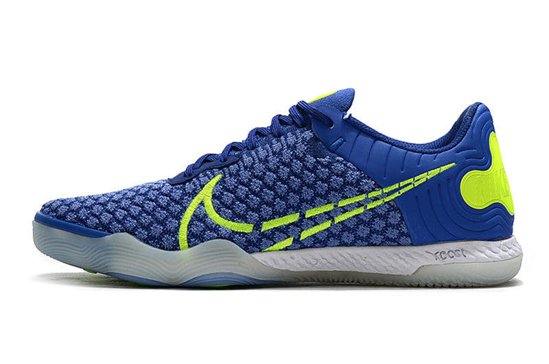 Chuteira Futsal Nike Phantom GT - Azul/Verde - Low