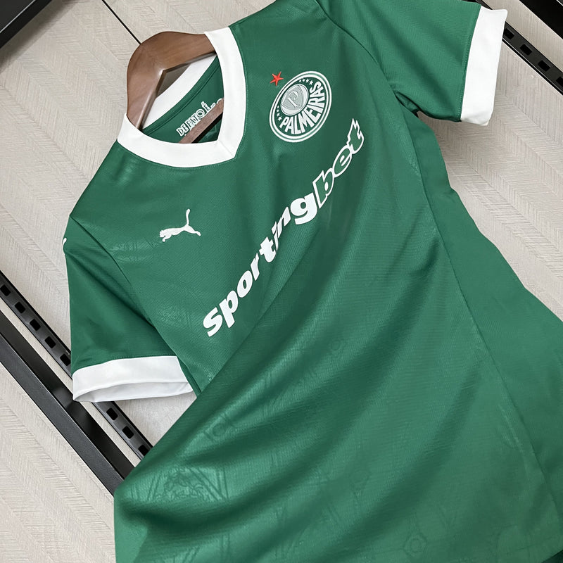 Camisa do Palmeiras Home 25/26 Torcedor Puma Feminina - Verde