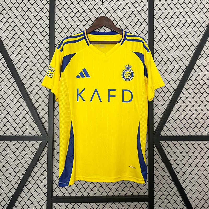 Camisa Al Nassr Home 24/25 Torcedor Nike Masculina - Amarela