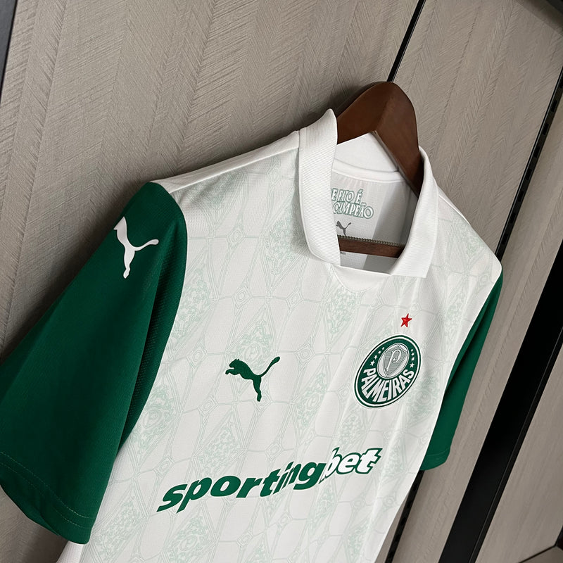 Camisa do Palmeiras Away 24/25 Torcedor Puma Masculina - Branca
