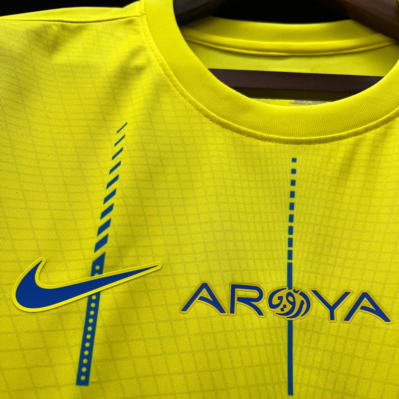 Camisa Al-Nassr I 23/24 Nike - Amarela