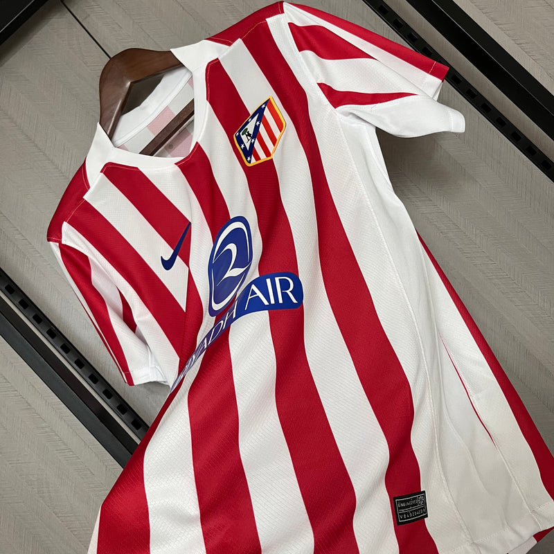 Camisa Atlético de Madrid Home 25/26 Torcedor Nike Masculino - Vermelha