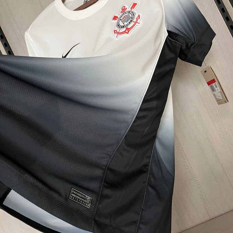 Camisa Corinthians Home 24/25 s/n° Torcedor Nike Masculino - Branca