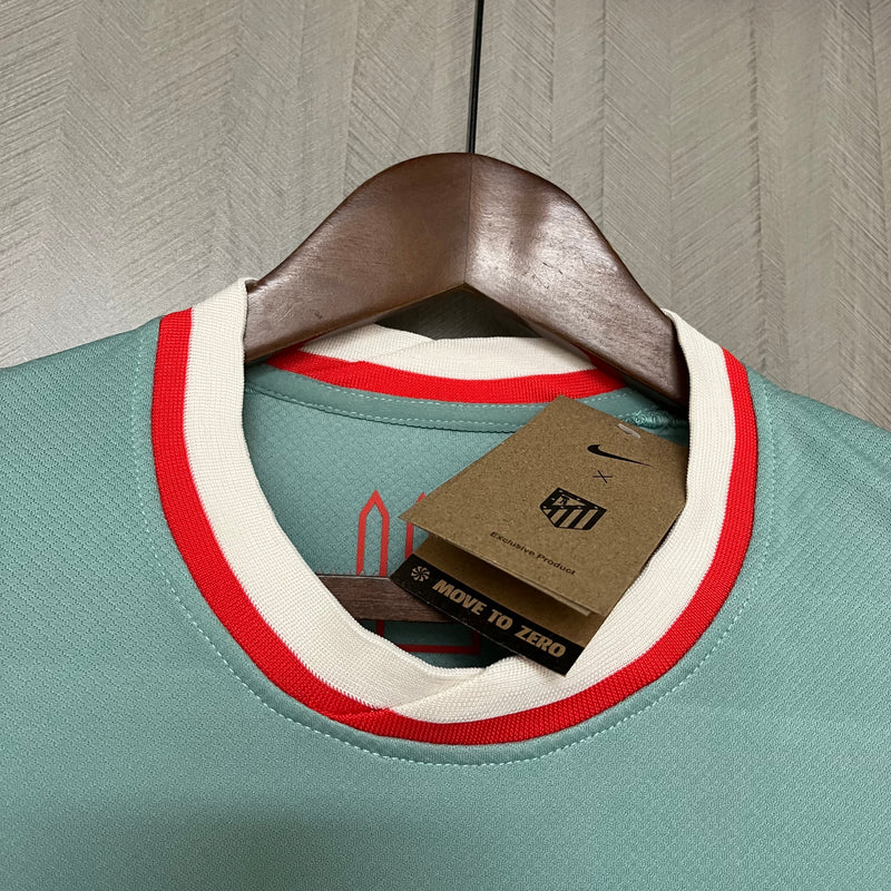Camisa Atlético de Madrid Away 24/25 Torcedor Nike Masculino - Cinza