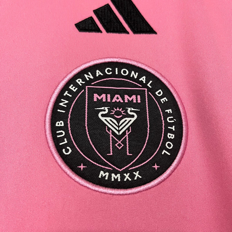 Camisa Inter Miami Home 24/25 s/n° Torcedor Adidas Masculina - Rosa