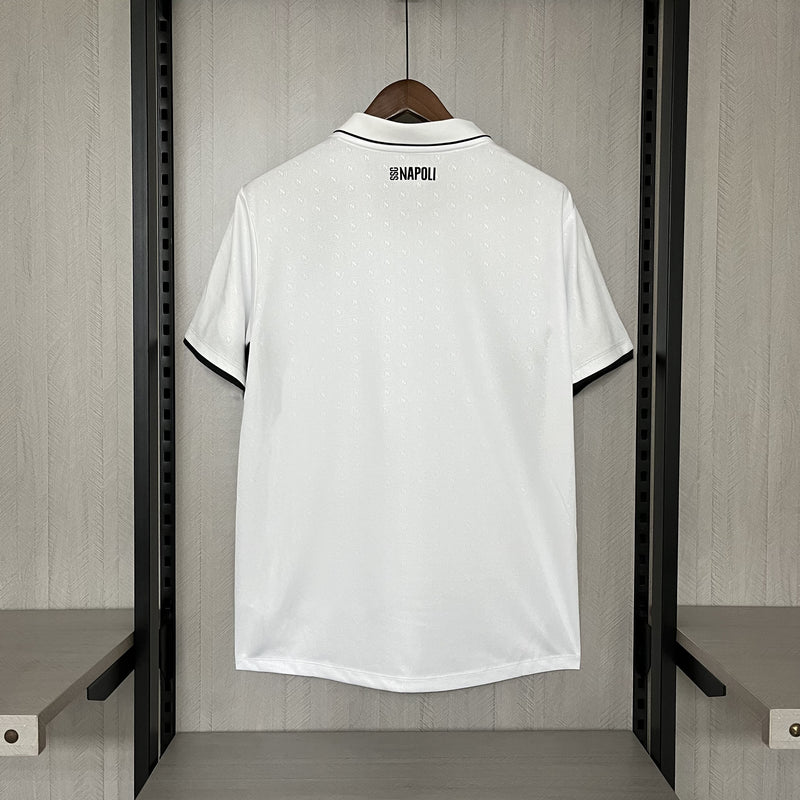 Camisa Napoli Away 24/25 Torcedor EA7 Masculina - Branca