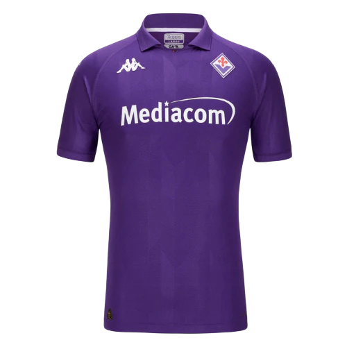 Camisa Fiorentina Home 24/25 Torcedor Kappa Masculino - Roxo