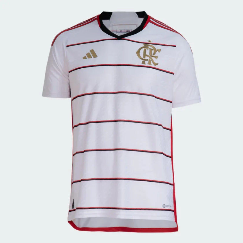 Camisa Flamengo II 23/24 Adidas - Branco - Masculino Jogador