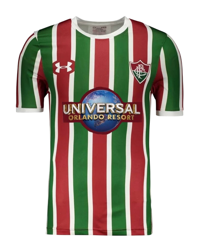 Camisa Fluminense Home 17/18 s/n° Torcedor Under Armour Masculina - Listrado