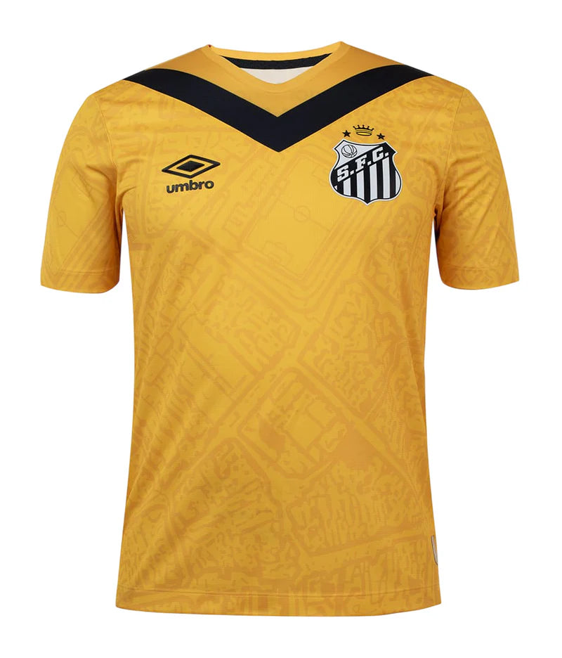 Camisa Santos Third 24/25 Torcedor Umbro - Amarela