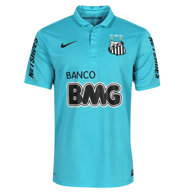 Camisa Santos Third 12/13 Torcedor Nike - Azul