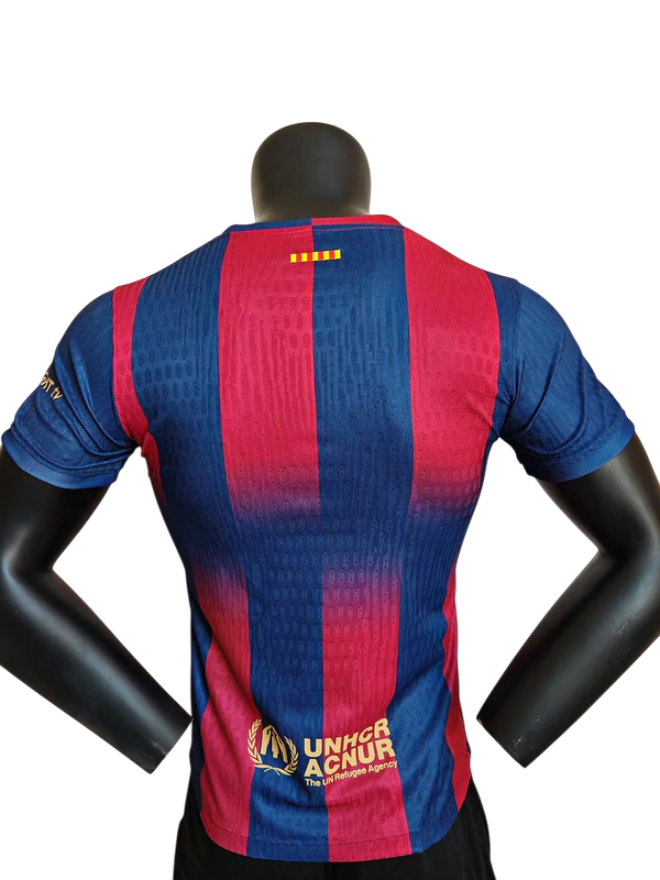 Camisa Barcelona 25/26 Jogador Nike Masculina - Azul e Grená