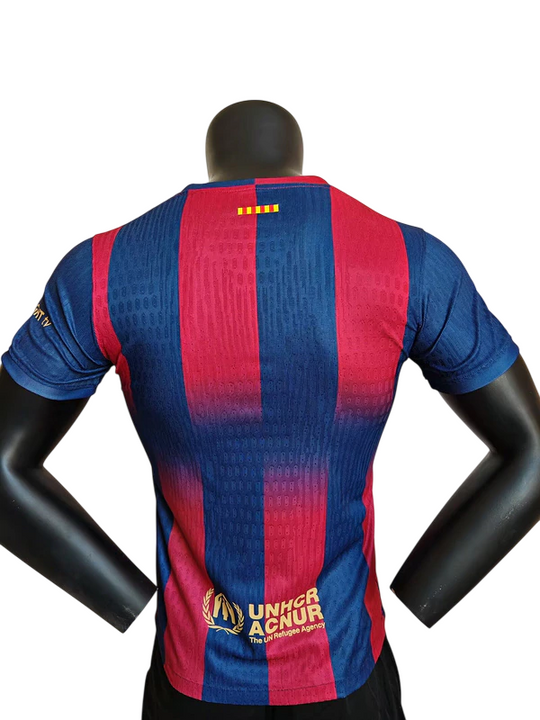 Camisa Barcelona 25/26 Jogador Nike Masculina - Azul e Grená