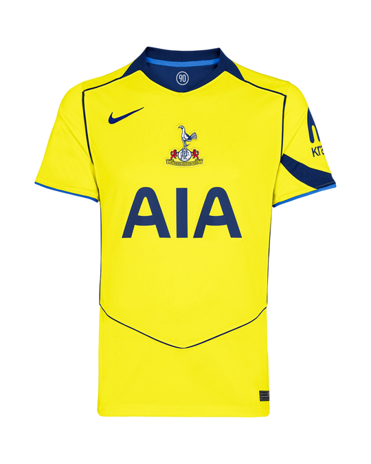 Camisa Tottenham Third 25/26 Torcedor Nike Masculino - Amarela