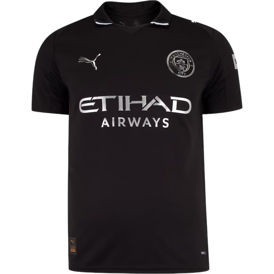 Camisa Manchester City Away 25/26 Torcedor Puma Masculina - Preta