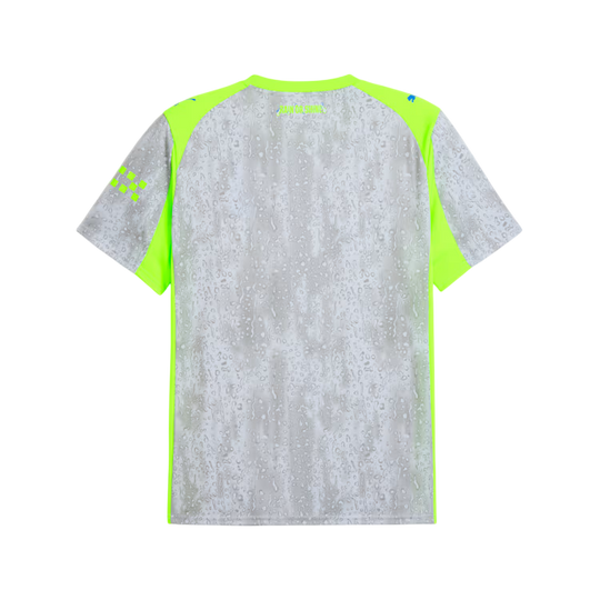 Camisa Manchester City Away 25/26 Torcedor Puma Masculina - Cinza e Verde