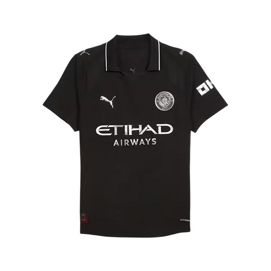 Camisa Manchester City Away 25/26 Jogador Puma Masculina - Preta