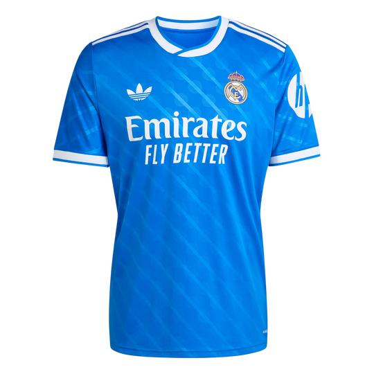 Camisa Real Madrid Third 25/26 s/n° Torcedor Adidas Masculina - Azul