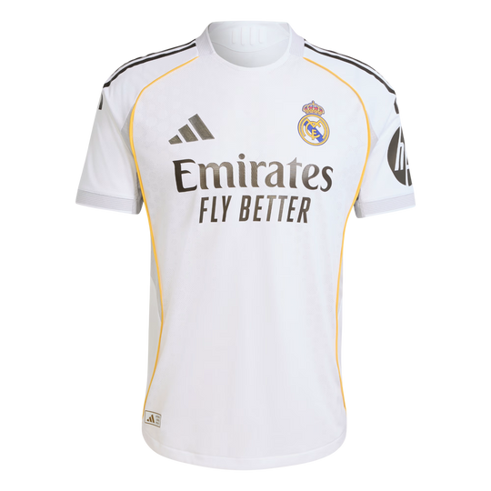 Camisa Real Madrid Home 25/26 Jogador Adidas Masculina - Branca