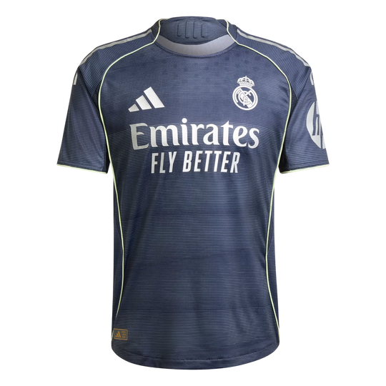 Camisa Real Madrid Away 25/26 Jogador Adidas Masculina - Azul Marinho