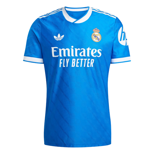 Camisa Real Madrid Third 25/26 Jogador Adidas Masculina - Azul