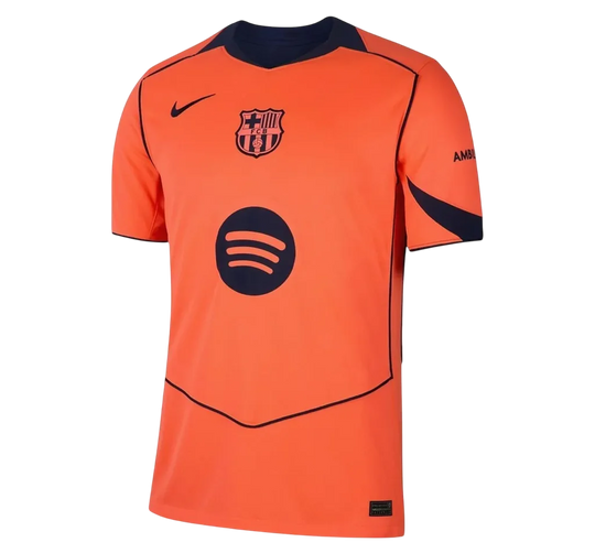 Camisa Barcelona Third 25/26 s/n° Torcedor Nike Masculina - Laranja