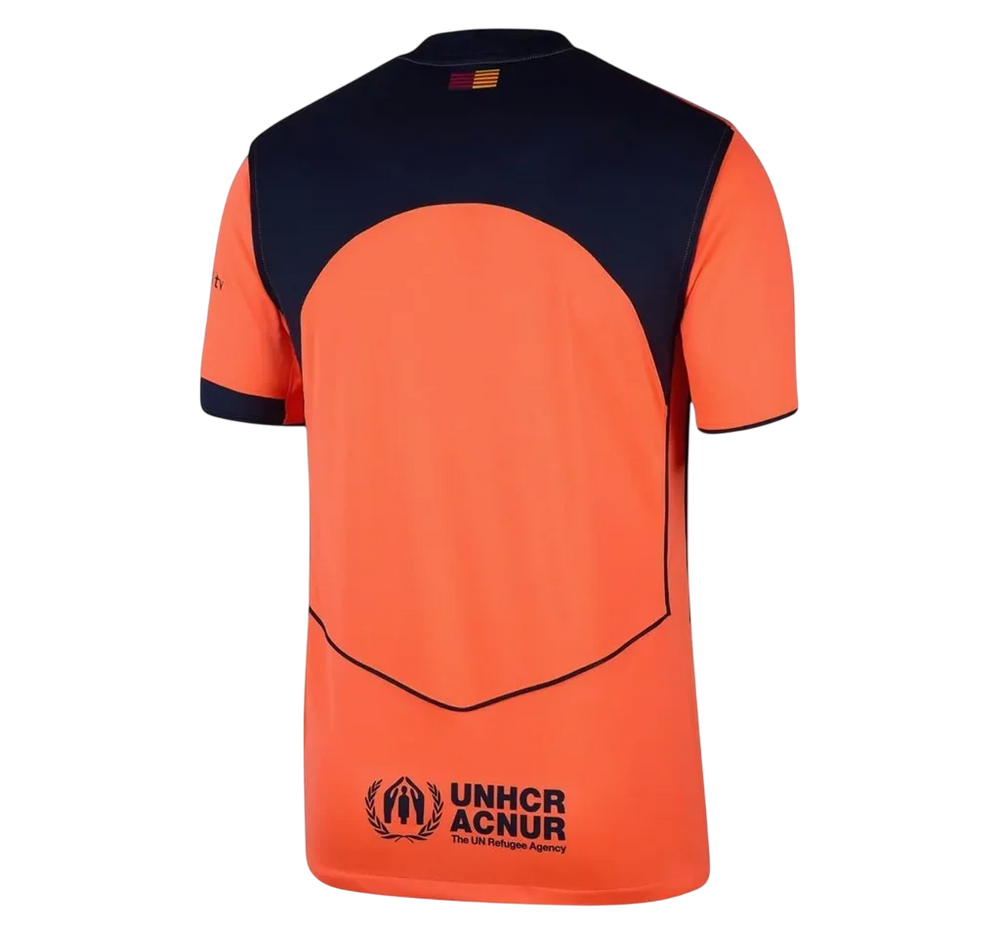 Camisa Barcelona Third 25/26 s/n° Torcedor Nike Masculina - Laranja