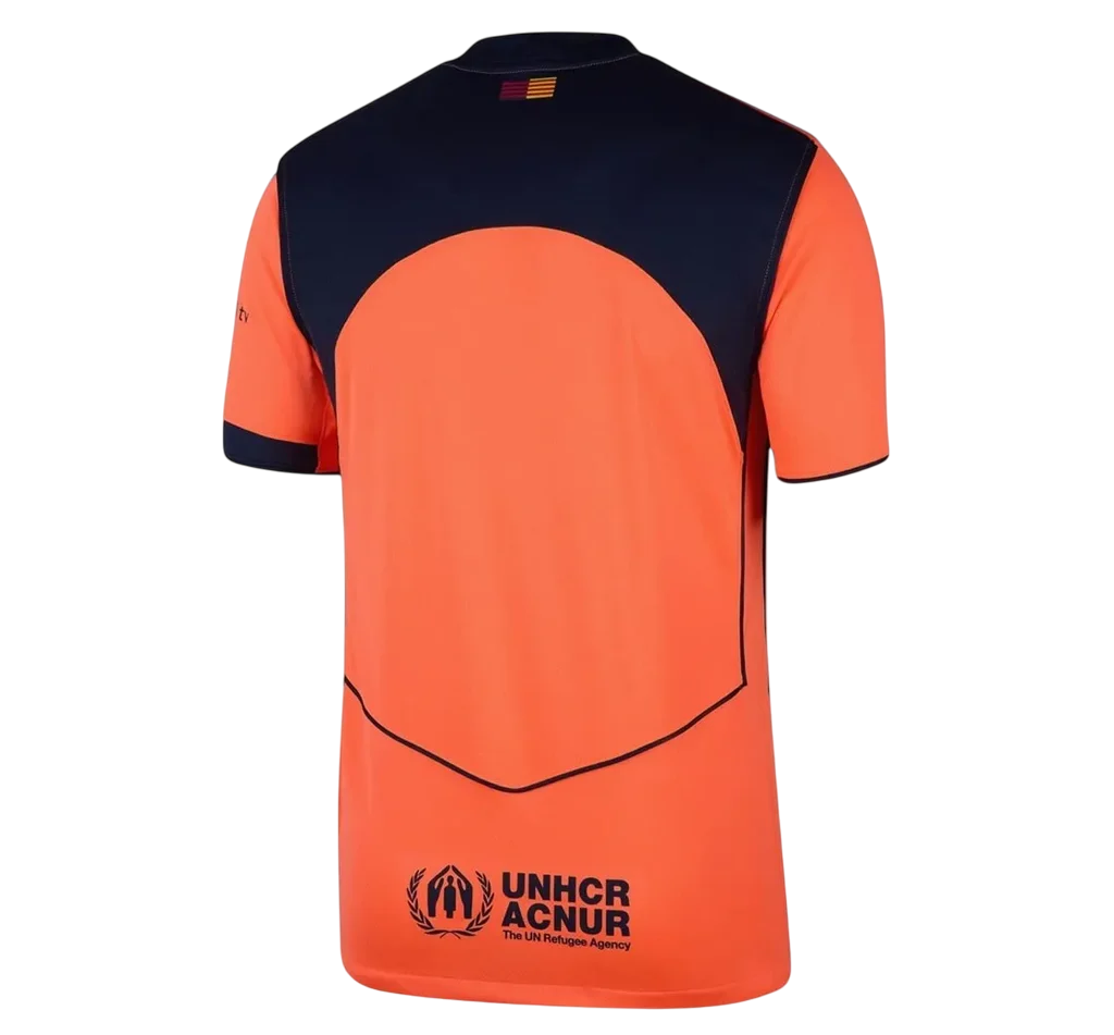 Camisa Barcelona Third 25/26 s/n° Torcedor Nike Masculina - Laranja