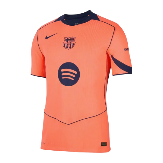 Camisa Barcelona Third 25/26 Jogador Nike Masculina - Bege