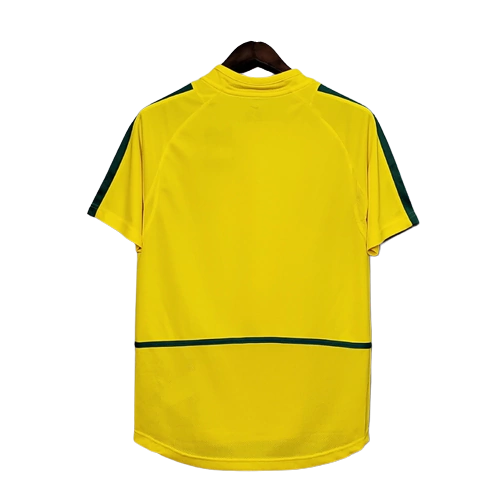 Brazilian National Team Home Nike 2002/03 Men's Shirt Yellow