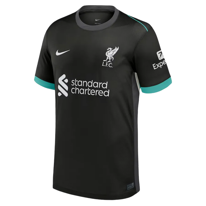 Camisa Liverpool Home 24/25 Torcedor Nike Masculino - Preta